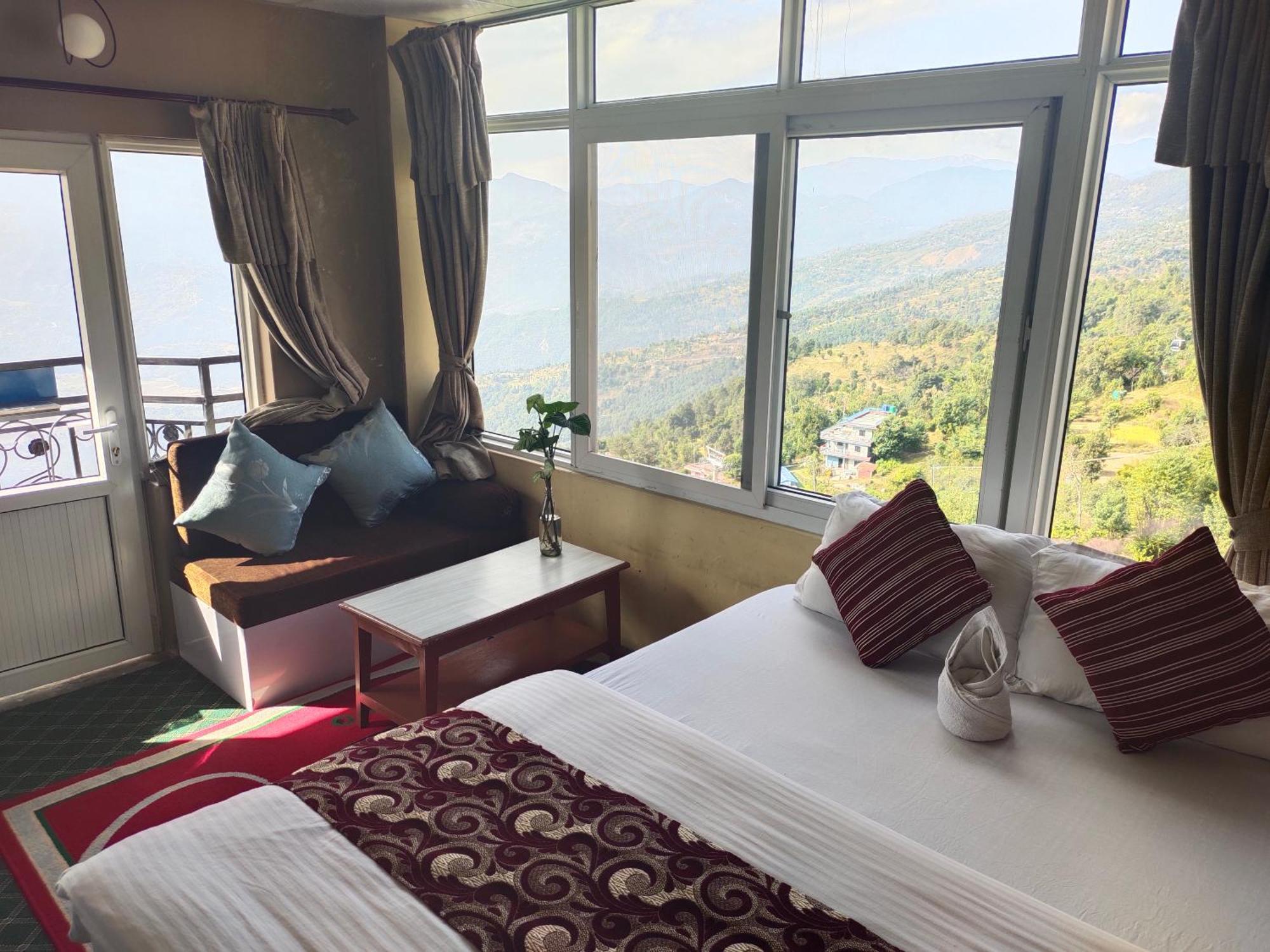 Hotel High Ground Inn Sarangkot Pókhara Exteriér fotografie